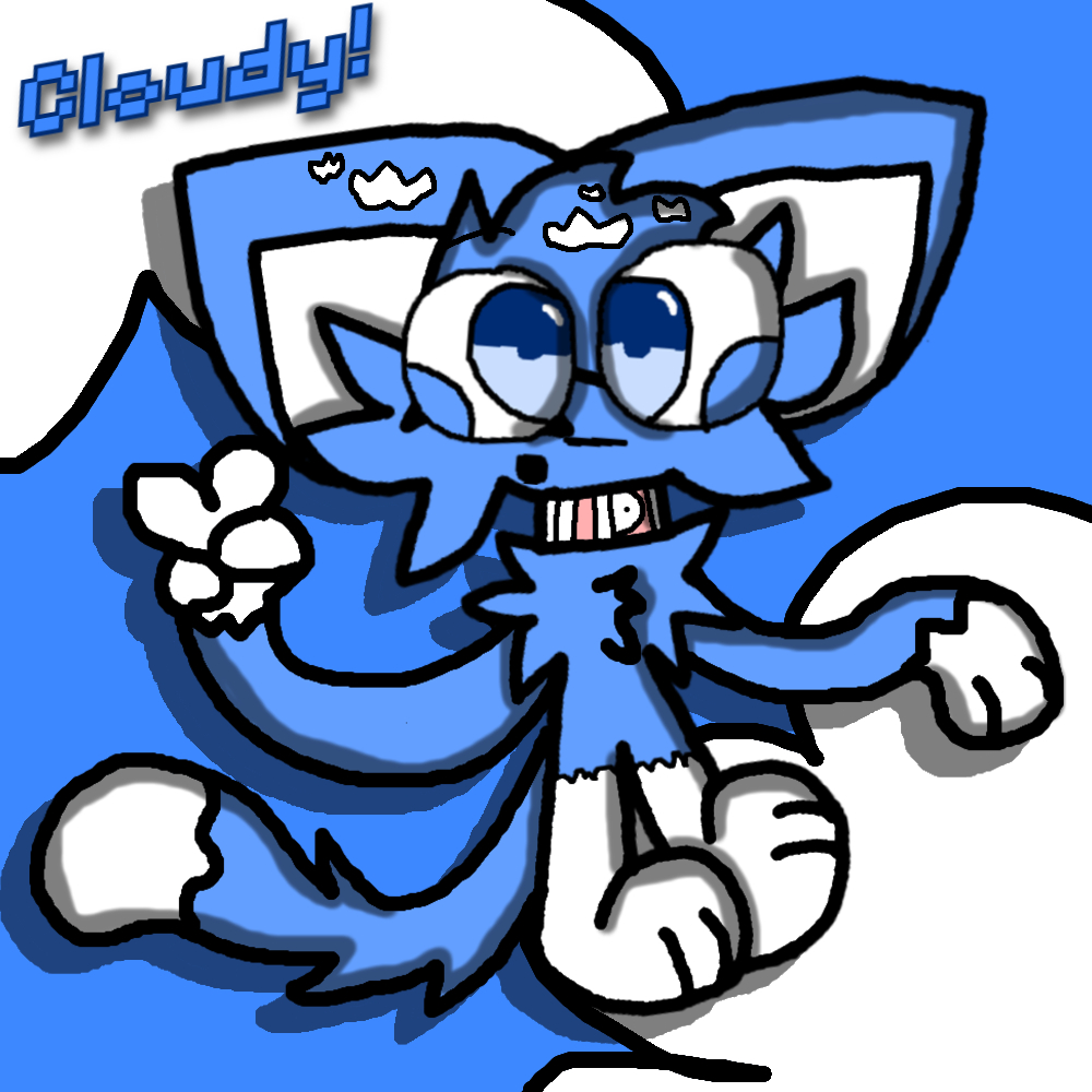 Cloudy Drawn by Gorilla7000!!
