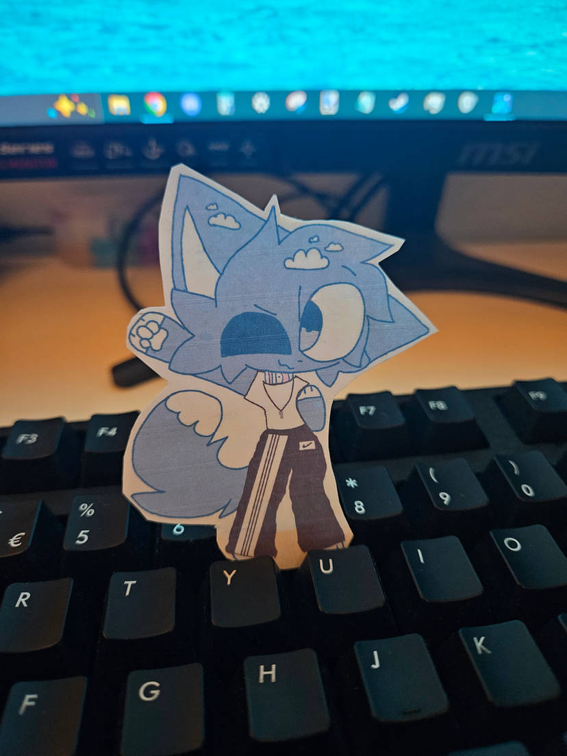 Paper doll Cloudy!